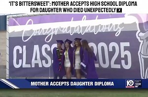 5.2K views · 28 reactions | ‘It’s bittersweet’: Mother accepts high school diploma for daughter who died unexpectedly #ericjaystreetnews KWCH 12 News Part 1 | Eric Johnson | Facebook