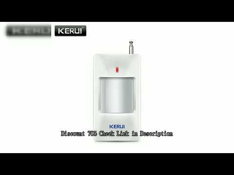 KERUI Wireless Intelligent PIR Motion Sensor Alarm Detector For GSM WIFI W181 W202 Home Burglar Anti