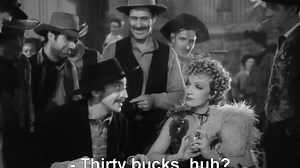 Destry Rides Again 1939 HD (ENG.SUB) James Stewart, Marlene Dietrich, Misch