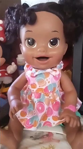 Momentos fofurices da Baby Alive Sara Comilona #dolls #boneca