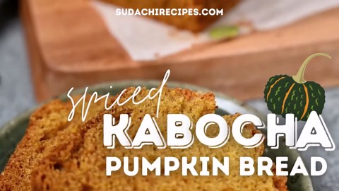 How to Make Spiced Kabocha Loaf Cake (Moist & Flavorful Japanese Pumpkin Bread)