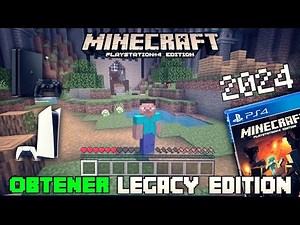 Como jugar Minecraft Legacy en PS4/PS5 2025 Método Definitivo!