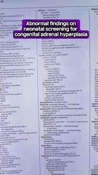 Medical Coding for Abnormal Findings on Neonatal Screening #medicalcoding