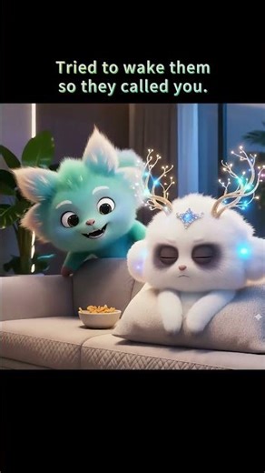 Wake-Up Fail → Double Jump-Scare #shorts #cute #animation