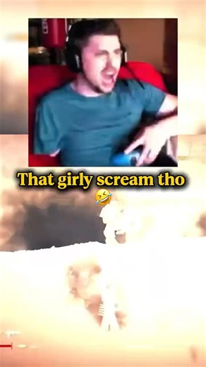 The girly scream says it all