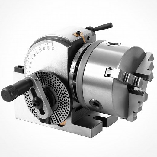 [Hot Item] Dividing Head BS-0 5inch 3 Jaw Chuck Dividing Head Set Precision Semi Universal Dividing Head for Milling Machine Rotary Table T