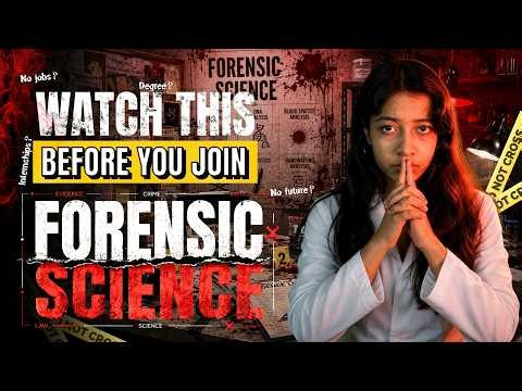 The REALITY of Forensic Science that NO ONE tells you about | Internships | Scope | Forensics |