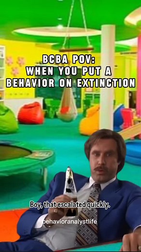 That escalated quickly.Follow @behavioranalystlife for ABA-relatable content . . . . . #behavioranalyst #aba #appliedbehavioranalysis #behavioranalysis #bcba #bcaba #rbt #boardcertifiedbehavioranalyst #registeredbehaviortechnician #bcbalife #abatherapistlife #abatherapist #behavioranalystlife #paraprofessional #technician #behavioranalystintraining #satirical #behaviorscience #abameme #bcbamemes #memesdaily #memes😂 #memestagram #workmemes #workmeme | Behavior Analyst Life