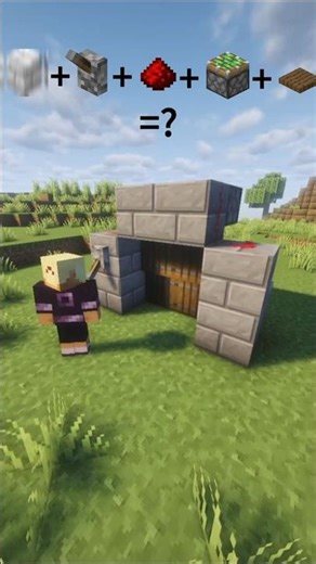 INSANE Redstone Castle Gate Build! 🏰⚡ Minecraft Logic You MUST See! 😱 #minecraft #viral #gaming