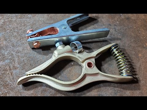 Harbor Freight Berger Welding Ground Clamps Review