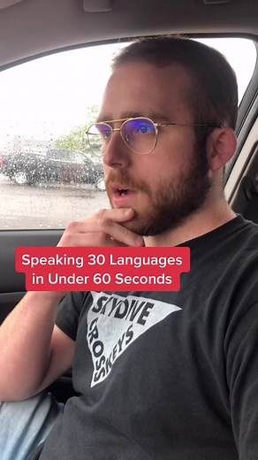 Speaking 30 Languages in Under 60 Seconds