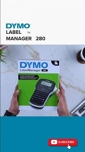 🔓 Unboxing & Demo of DYMO LabelManager 280🔥 | Portable Label Printer in Action! #labelmaster #shorts