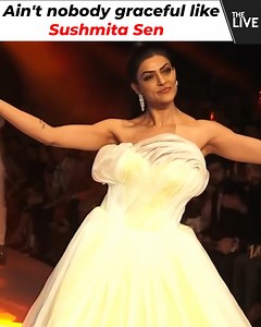 Sushmita Sen, the epitome of grace and elegance, mesmerizes the audience with her most graceful ramp walk. Adorned in a stunning white gown, she effortlessly glides down the runway, commanding attention and leaving a trail of admiration in her wake. #SushmitaSen #MissUniverse | The Live