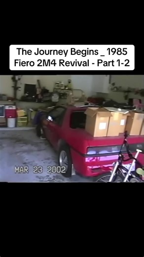 The Journey Begins _ 1985 Fiero 2M4 Revival - Part 1-2