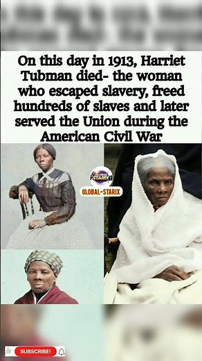 Harriet Tubman Died On This Day in 1913 – The Fearless Woman Who Escaped Slavery & Freed Hundreds💔😭😭