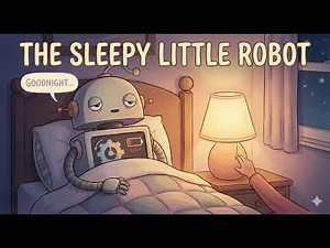The Sleepy Robot Song 🌙 | Bedtime Rhyme for Little Ones