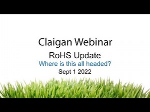 Updates to RoHS Directive (RoHS 4)