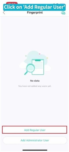 "iCSee Home" App Add Fingerprint Operation Tutorial