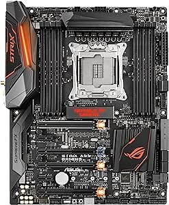 ASUS LGA2011 5-Way Optimization SafeSlot ATX Motherboard ROG Strix X99 Gaming