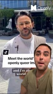 1.9M views · 10K reactions | Meet the world’s first openly queer Imam!! #Equality #Diversity #trending #ModernEvents Also give my media company @newamericanempire a follow! | The Gay Republican | Facebook