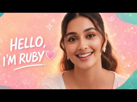 Hello, I’m Ruby💗 | My First YouTube Video.