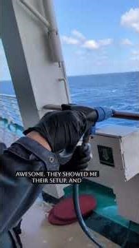 Powerwashing in the Middle of the Ocean?! 🌊
