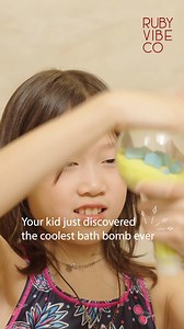 2.5K views · 71 reactions | “Mini Volcano. Major Fun.” Our Volcano Collection brings a whole eruption of joy to every soak.  Real volcano fizz  Colorful bath art 﫧 Self-care meets sensory play  Gift it. Play with it. Make bath time the best time. #RubyBathBombs #FunBathTime #creativegifts #RubyVibes #RubyVibeCo | Ruby Vibe Co Community | Facebook
