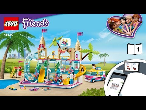 🐧 LEGO instructions 🐧 Friends 🐧 41430 🐧 Summer Fun Water Park 🐧 Book 1 🐧