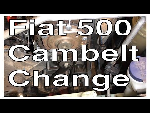 How to change Timing Belt on Fiat 500. Easy to follow Step-by-Step Guide.