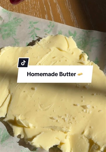 Homemade Butter Recipe from Scratch