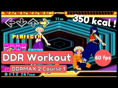 DDR Workout DDRMAX 2 Course 1 350 kcal 36 min!