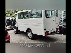 2025 KIA K2500 4X4 UTILITY VAN