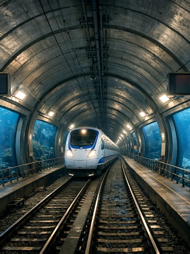 წყალქვეშა გვირაბი ესპანეთსა და მაროკოს შორის #simulacra #სიმულაკრა