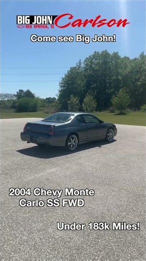 🔥 2004 Chevy Monte Carlo SS FWD — ONLY $17,000