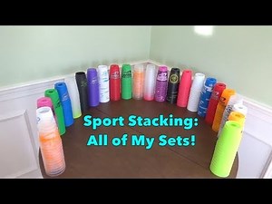 Sport Stacking: All of My Sets!
