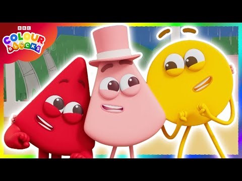 The Best Hugs in Colourland 🧡 | Kids Learn Colours | Colourblocks