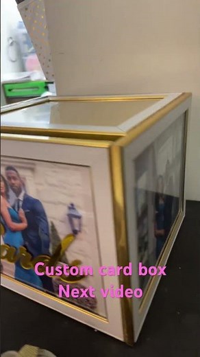 DIY Custom photo card box. Next video!