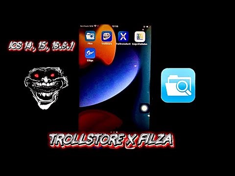 COMO INSTALAR TROLLSTORE x FILZA SEM JAILBREAK NO IOS 14 AO 16.6.1