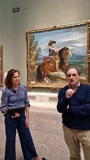 La restauración de “Felipe IV, a caballo”, de Velázquez Vídeo en directo con Javier Portús, jefe de colección de Pintura Barroca Española en el #MuseodelPrado, y María Álvarez-Garcillán, restauradora de pintura, sobre el retrato ecuestre de Felipe IV, una obra pintada por Diego Velázquez que ya se puede ver restaurada junto con los otros cuatro retratos del conjunto encargado a Velázquez en 1634 para el Salón de Reinos de Felipe IV. Desde la sala 12 del Museo del Prado Con el apoyo de la Fundaci