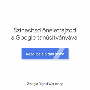 Hogyan tunhet ki önéletrajzod a tömegbol? Adj lendületet karrierednek a Google ingyenes tréningjével. Kezdj bele a tanulásba! | Google