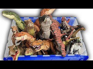 HUGE Jurassic World Fallen Kingdom Collection Unboxing | T-Rex, Indoraptor, Spinosaurus and More!