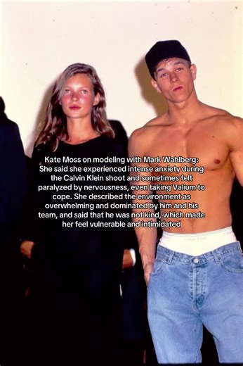 Kate Moss Recalls Modeling with Mark Wahlberg