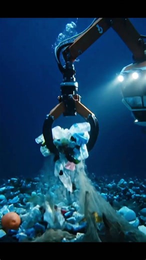 Youtube Presents The Submarine Submersible For Plastic Waste Removal From The Ocean Floor