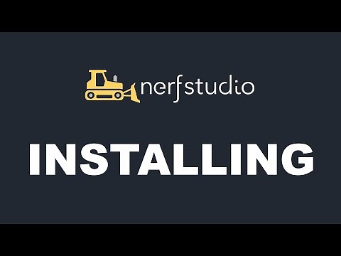Install Nerfstudio