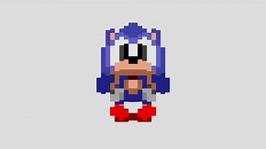 chibi sonic - Download Free 3D model by vale 3d models low poly (@solowotanks)