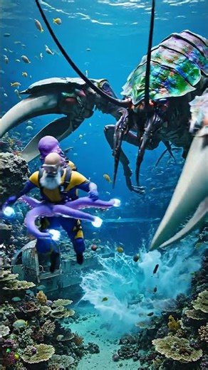 The Prehistoric Mantis Shrimp Strikes #ocean #oceanscientist