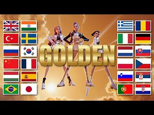 "Golden" Multilingual in 24 Different Languages (HUNTR/X - KPop Demon Hunters)