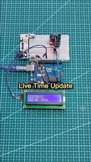 Arduino Real Time Clock | DS3231 + LCD | No Voice