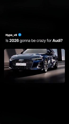 HYPE_v8 🪐 on Instagram: "Next level 💡 The 2026 Audi A6 shatters expectations for the executive sedan class by ditching entry-level specs for pure, unadulterated performance. Audi has boldly standardized a powerful 3.0-liter turbo V6 engine, ensuring every driver enjoys 362 horsepower and a blistering 4.5-second sprint to 60 mph. Complementing this power is a striking aerodynamic redesign featuring a wider stance, flush door handles, and advanced Matrix LED lighting. The interior matches this a