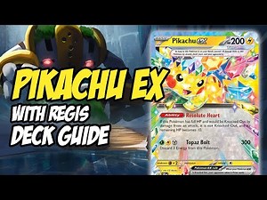 How To Play Pikachu Ex With Regigigas | Deck Guide